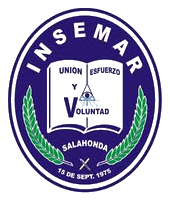 Escudo de Institución Educativa Señor del Mar — INSEMAR, Unión, Esfuerzo y Voluntad